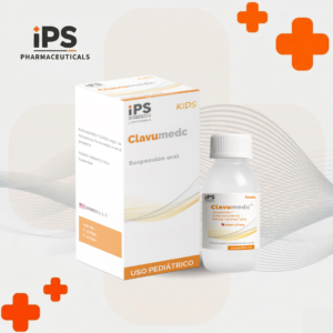 Clavumedc Amoxicilina + Ácido clavulánico 600MG/42,9MG/5ML – 60ML.